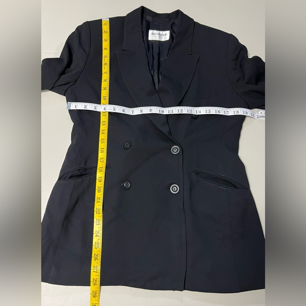 HOLT RENFREW Double Breasted Blazer - Picture 9 of 11